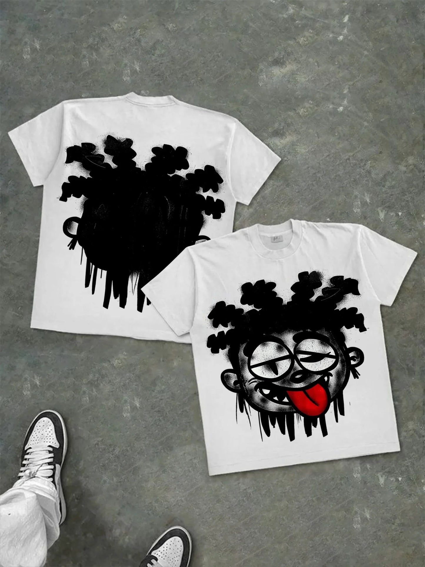 Harajuku Letter Graphic T Shirts Y2k Tops Men Women High Street Oversized T Shirt Pro Choice Streetwear Vintage Tee Clothing