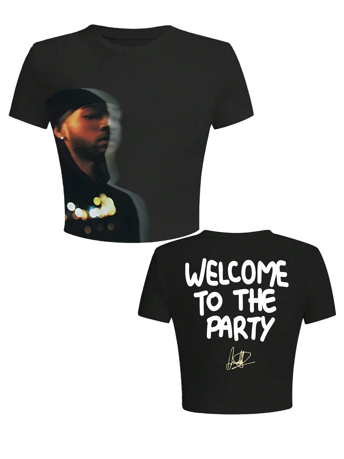 Women's Retro Figure Graphic Y2k Cropped T-Shirt Hip-Hop Elements Summer Daily Wear T-Shirt Y2k Ladies Clothes Female Clothing