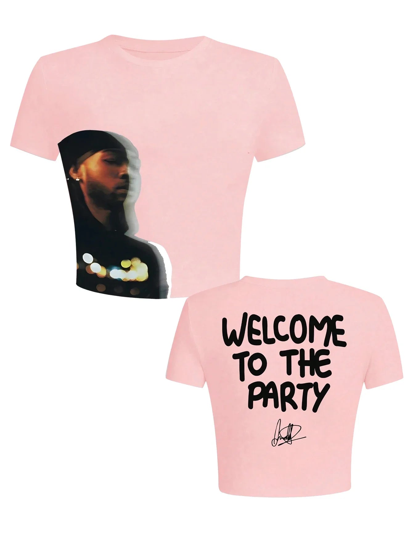 Women's Retro Figure Graphic Y2k Cropped T-Shirt Hip-Hop Elements Summer Daily Wear T-Shirt Y2k Ladies Clothes Female Clothing