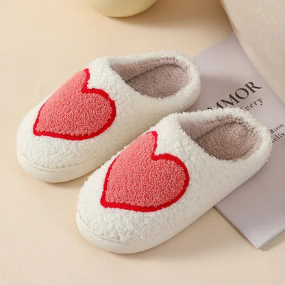 Halloween Home Slipper Women Plush Indoor Floor Non Slip Men Male House Shoes Fuzzy Winter Warm skull cartoon Female Plaid Gift
