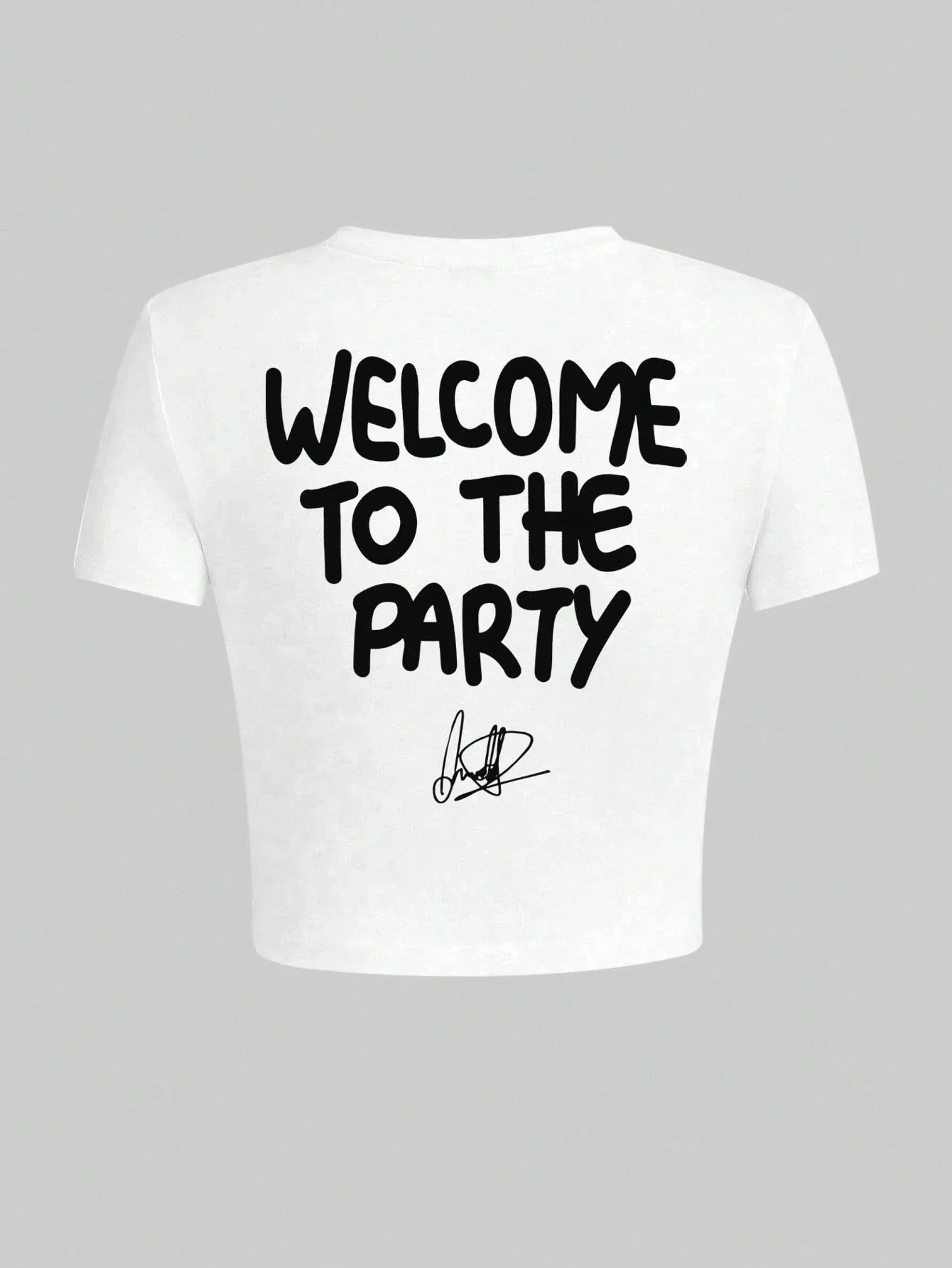 Women's Retro Figure Graphic Y2k Cropped T-Shirt Hip-Hop Elements Summer Daily Wear T-Shirt Y2k Ladies Clothes Female Clothing