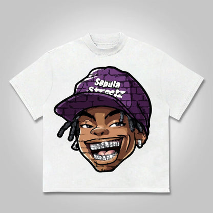 Harajuku Letter Graphic T Shirts Y2k Tops Men Women High Street Oversized T Shirt Pro Choice Streetwear Vintage Tee Clothing