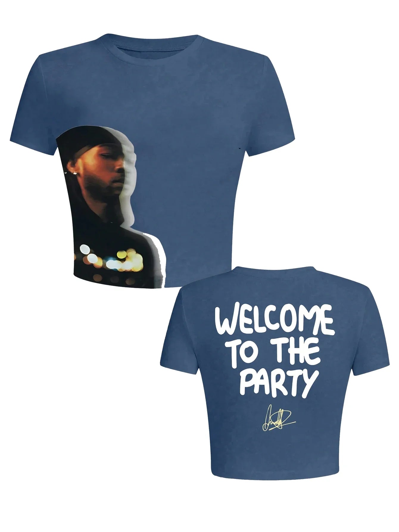 Women's Retro Figure Graphic Y2k Cropped T-Shirt Hip-Hop Elements Summer Daily Wear T-Shirt Y2k Ladies Clothes Female Clothing