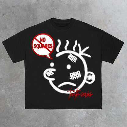 Harajuku Letter Graphic T Shirts Y2k Tops Men Women High Street Oversized T Shirt Pro Choice Streetwear Vintage Tee Clothing